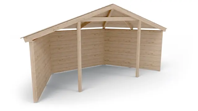 Core paviljong stor L590 x B260 x H300 cm 