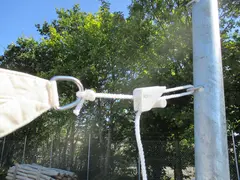 Monteringsbeslag solseil Til metallstolper