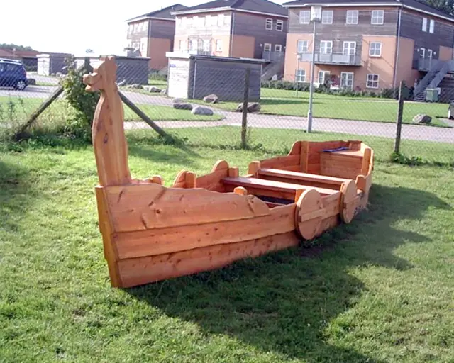 Core vikingskip L630 x B150 x H150 cm 