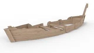 Core vikingskip L630 x B150 x H150 cm