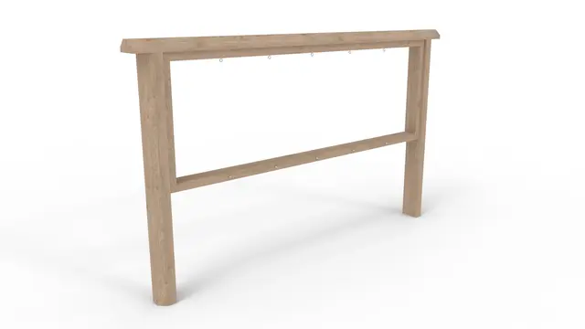 Core sansevegg med opphengskroker L230 x H140 cm 