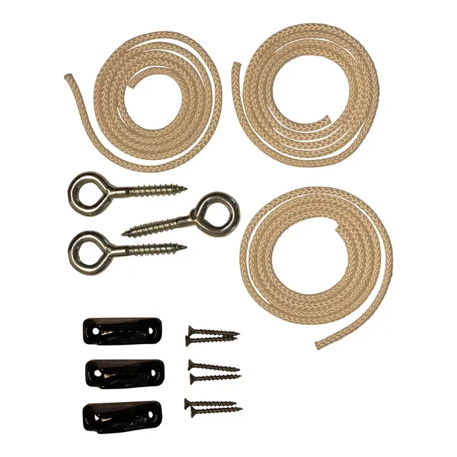 Solseil firkantet for sidemontering L300 x B150 cm 