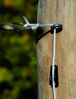 Monteringssett til trekantet solseil Til trestolper