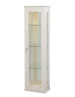Utstillingsmonter vegghengt B42 x D26 x H156 cm
