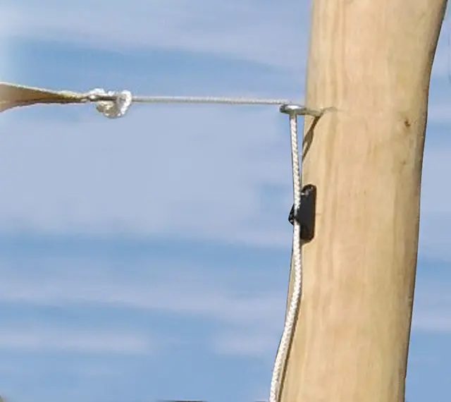 Solseil trekantet L360 x B360 x D360 cm 