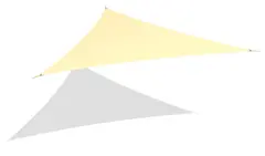 Solseil trekantet L360 x B360 x D360 cm