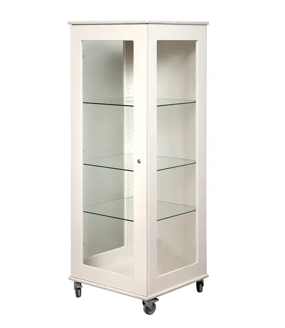 Utstillingsmonter høy B60 x D60 x H166 cm 