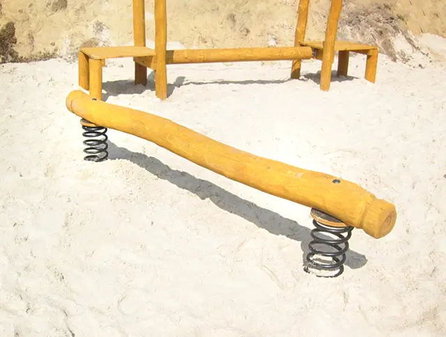 Core robinatrestamme på fjærer L280 x H60 cm 