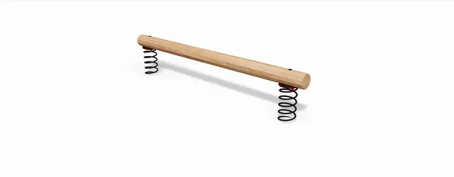 Core robinatrestamme på fjærer L280 x H60 cm 