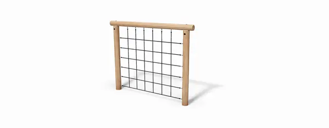 Core klatrenett med robiniastolper B280 x D20 x H210 cm 