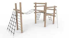 Core klatresystem i robinia L690 x B360 x H290 cm