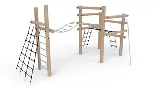 Core klatresystem i robinia L690 x B360 x H290 cm