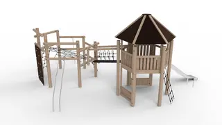 Core stort klatresystem med tårn