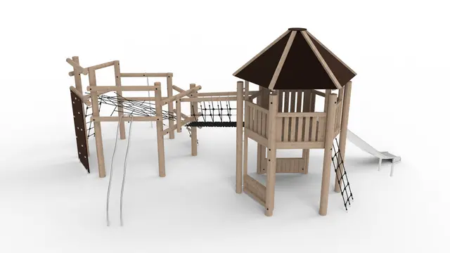 Core stort klatresystem med tårn 