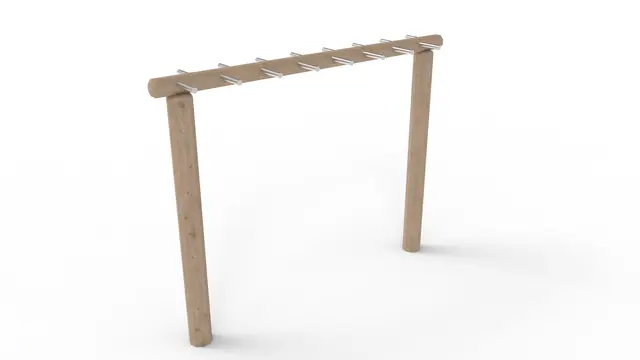 Core robiniastativ m/håndgrep L280 x B54 x H210 cm 