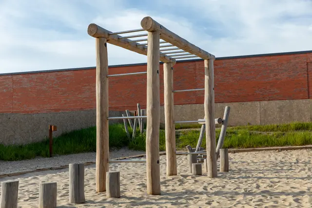 Core robiniastativ m/armgang L280 x B90 x H210 cm 