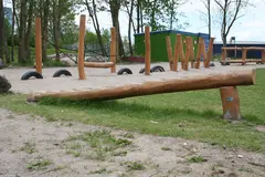 Balansebom med trinn L280 x B20 x H60 cm