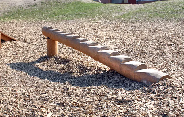 Balansebom med trinn L280 x B20 x H60 cm 