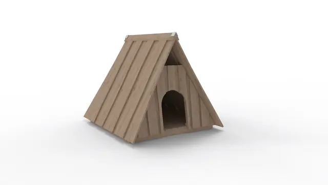 Core knaphuset i lerk L190 x B220 x H170 cm 