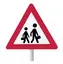 Trafikkskilt Barn i veien