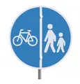 Trafikkskilt Sykkel/ gangsti