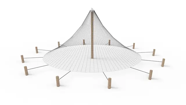 Core klatrenett H400 cm 