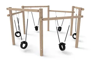 Core robinia 6-kant huske ink.seter