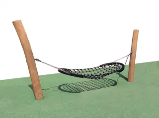 Core hengekøye med stolper i robinia L330 x B90 x H150 cm