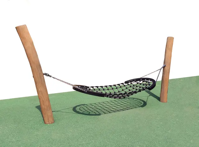 Core hengekøye med stolper i robinia L330 x B90 x H150 cm 