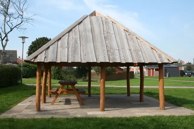 Bålhus 20 S3 L450 x B450 x H420 cm 