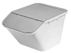 SmartStore stabelbar kasse med lokk 37l B39 x D55 x H32 cm