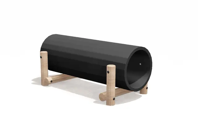 Core krabbetunnel L200 x B95 x H90 cm, robinia 