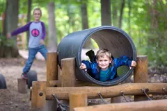 Core krabbetunnel L200 x B95 x H90 cm, robinia