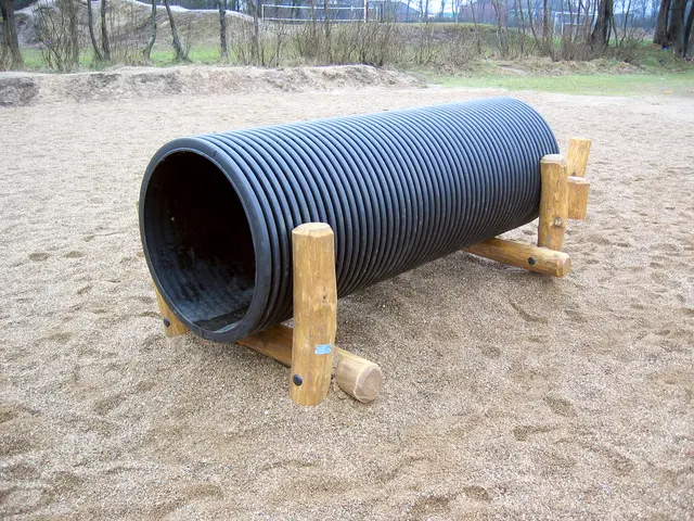 Core krabbetunnel L200 x B95 x H90 cm, robinia 