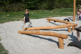 Balansebom skrå L280 x B20 x H60 cm