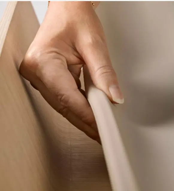 Matty stellebordsmatte Lys beige B50 x D70 x H11 cm 