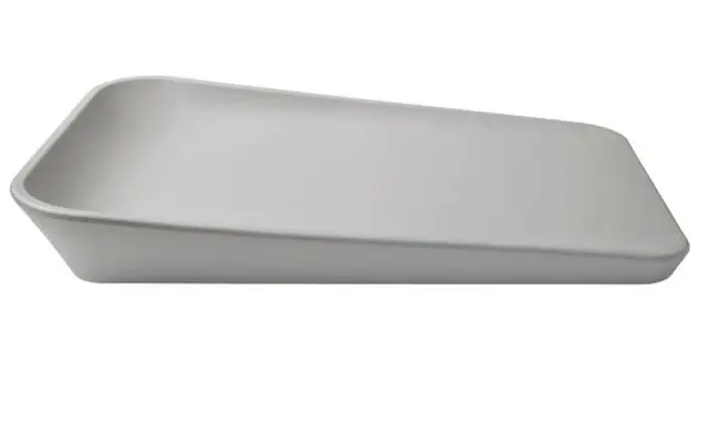 Matty stellebordsmatte Lys grå B50 x D70 x H11 cm 