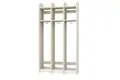 Trigonor garderobe 3 rom uten benk B90 x D25 x H150 cm