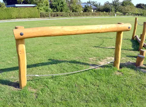 Trigonor Basic balansegang med vange L205 x B30 x H130 cm