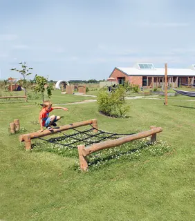 Trigonor Basic vannrett klatrenett L240 x B210 x H25 cm