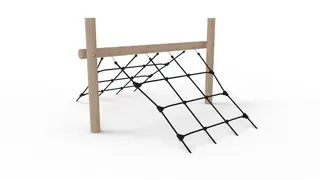 Trigonor Basic skrått klatrenett 2 L210 x B270 x H130 cm