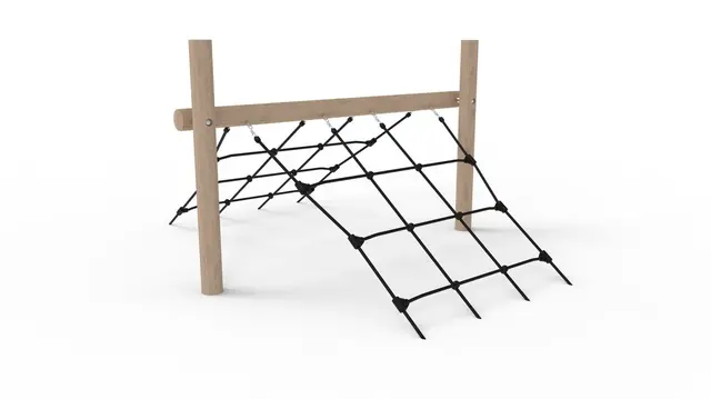 Trigonor Basic skrått klatrenett 2 L210 x B270 x H130 cm 