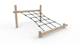 Trigonor Basic skrått klatrenett 3 L230 x B210 x H130 cm