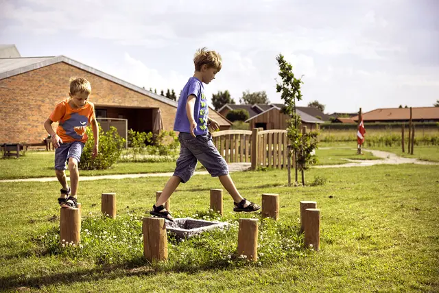 Balansestokker Ø16-18 x H10-50 cm, 10 stk 