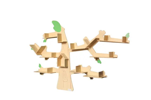 Bok-treet hylle B295 x H195 cm 