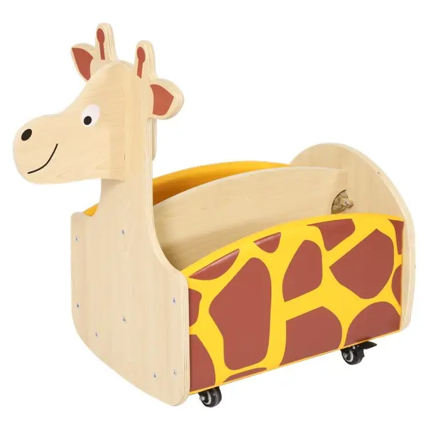 Sjiraffen bokvogn B70 x D38 x H64 cm 