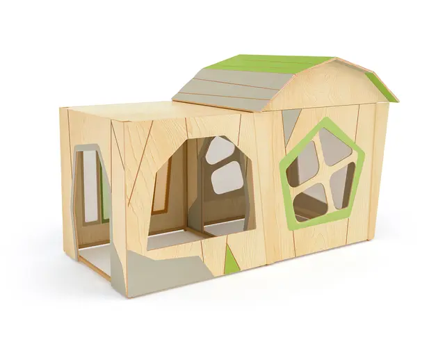 Olav lekehus L240 x D116 x H149 cm 