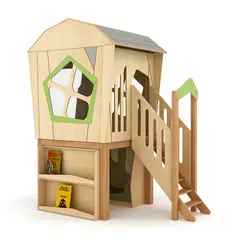 Olav trehus L226 x D116 x H229 cm