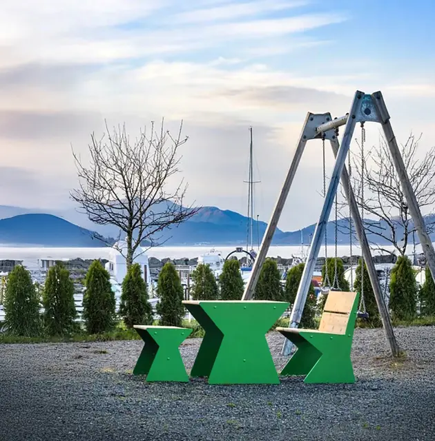 Tuva Time bord 158 L158 x B80 x H70 cm 