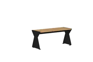 Tuva Time benk uten rygg B103 x H45 cm